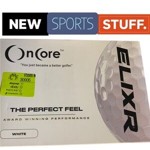 OnCore ELIXR Golf Balls - White (item#30005)